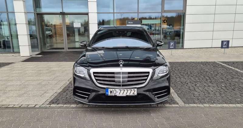 Mercedes-Benz Klasa S cena 259000 przebieg: 126048, rok produkcji 2018 z Zgorzelec małe 254